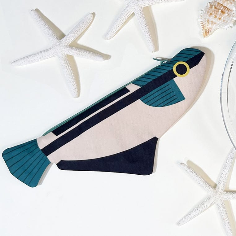 Flying Fox Fish Zip Pouch | NueShiny & PIPIZU