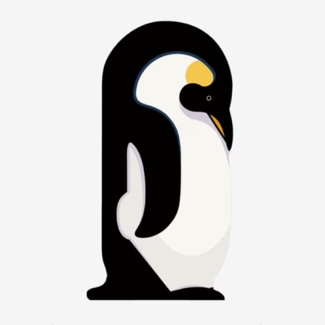 Emperor Penguin Crossbody Bag | NueShiny & PIPIZU