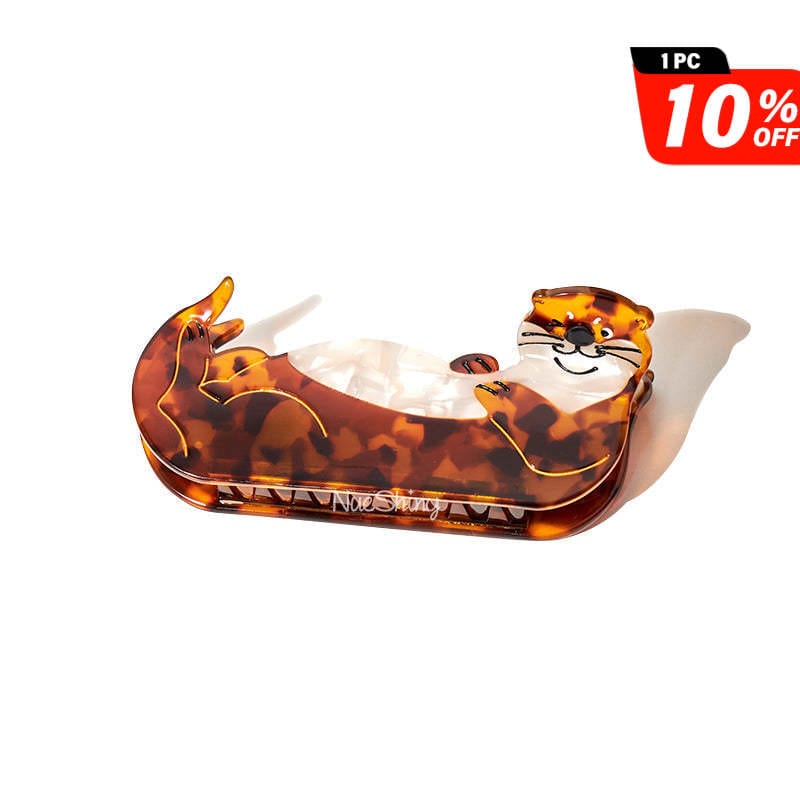 Medium Sea Otter Hair Claw Clips丨NueShiny