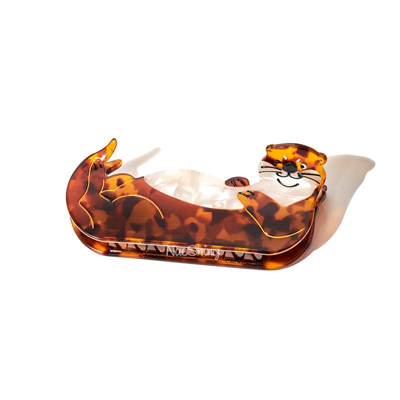 Medium Sea Otter Hair Claw Clips丨NueShiny