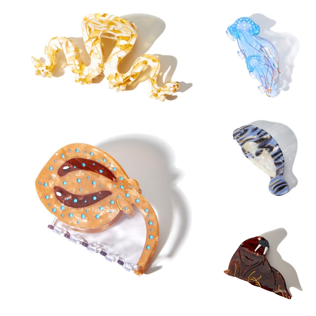 Roam Tidewhisper Collection Hair Claw Clip Set
