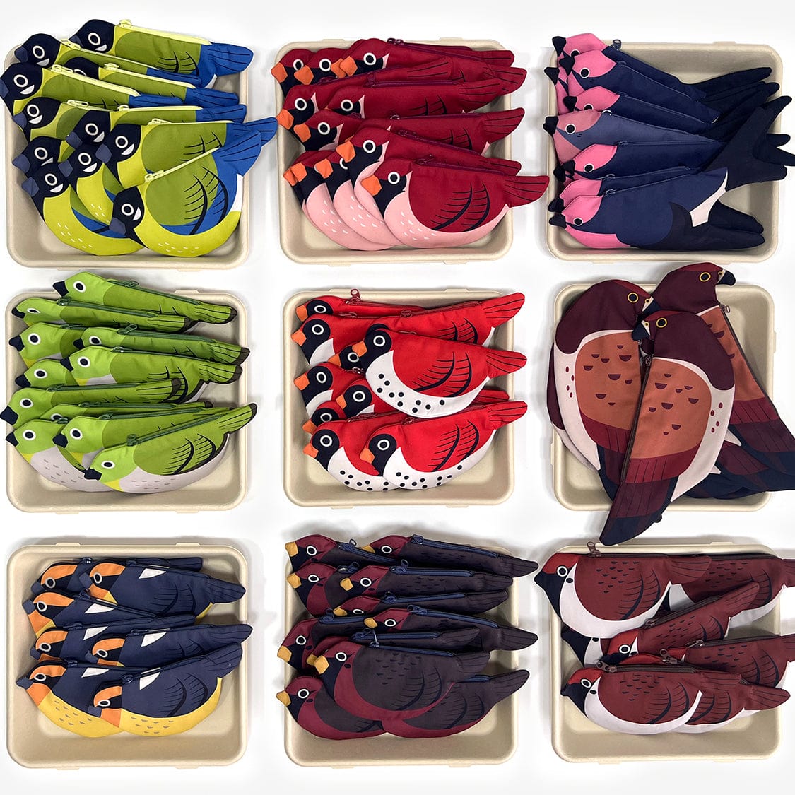 Northern Cardinal Zipper Coin Purse | NueShiny&PIPIZU