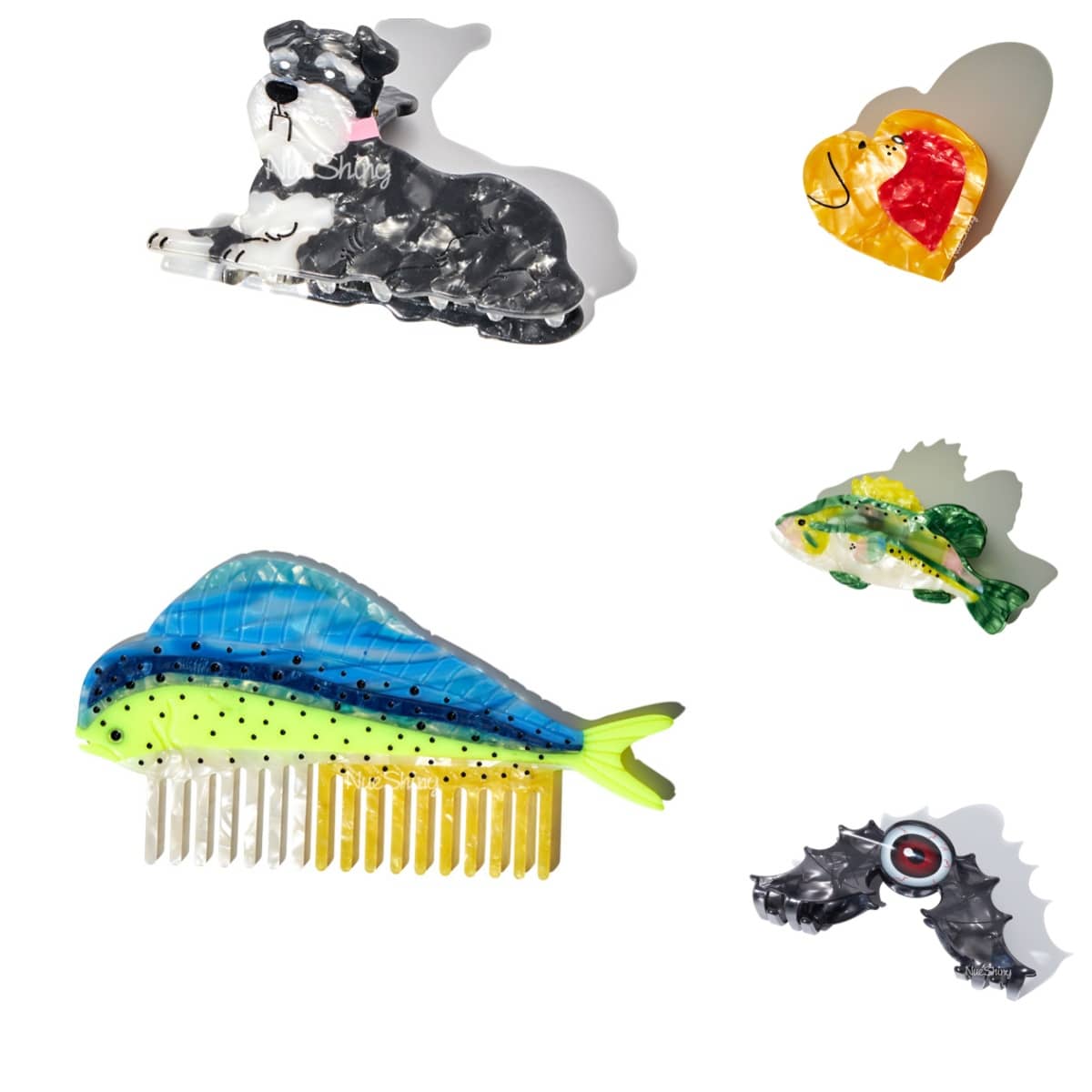 Hush Tidewhisper Collection Hair Claw Clip Set