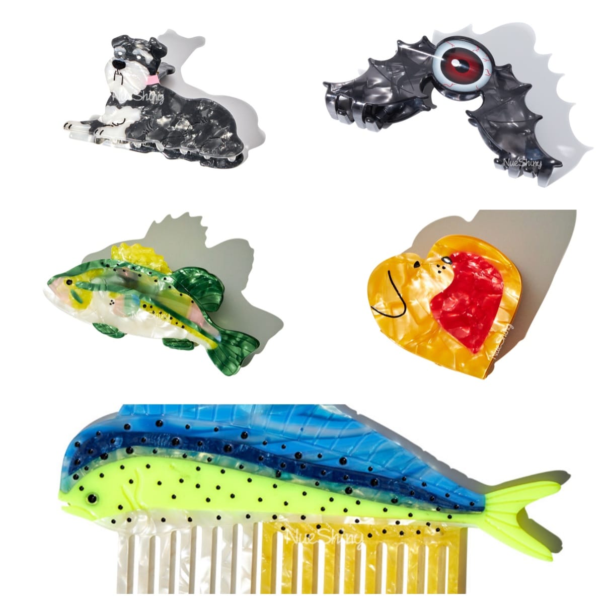 Hush Tidewhisper Collection Hair Claw Clip Set