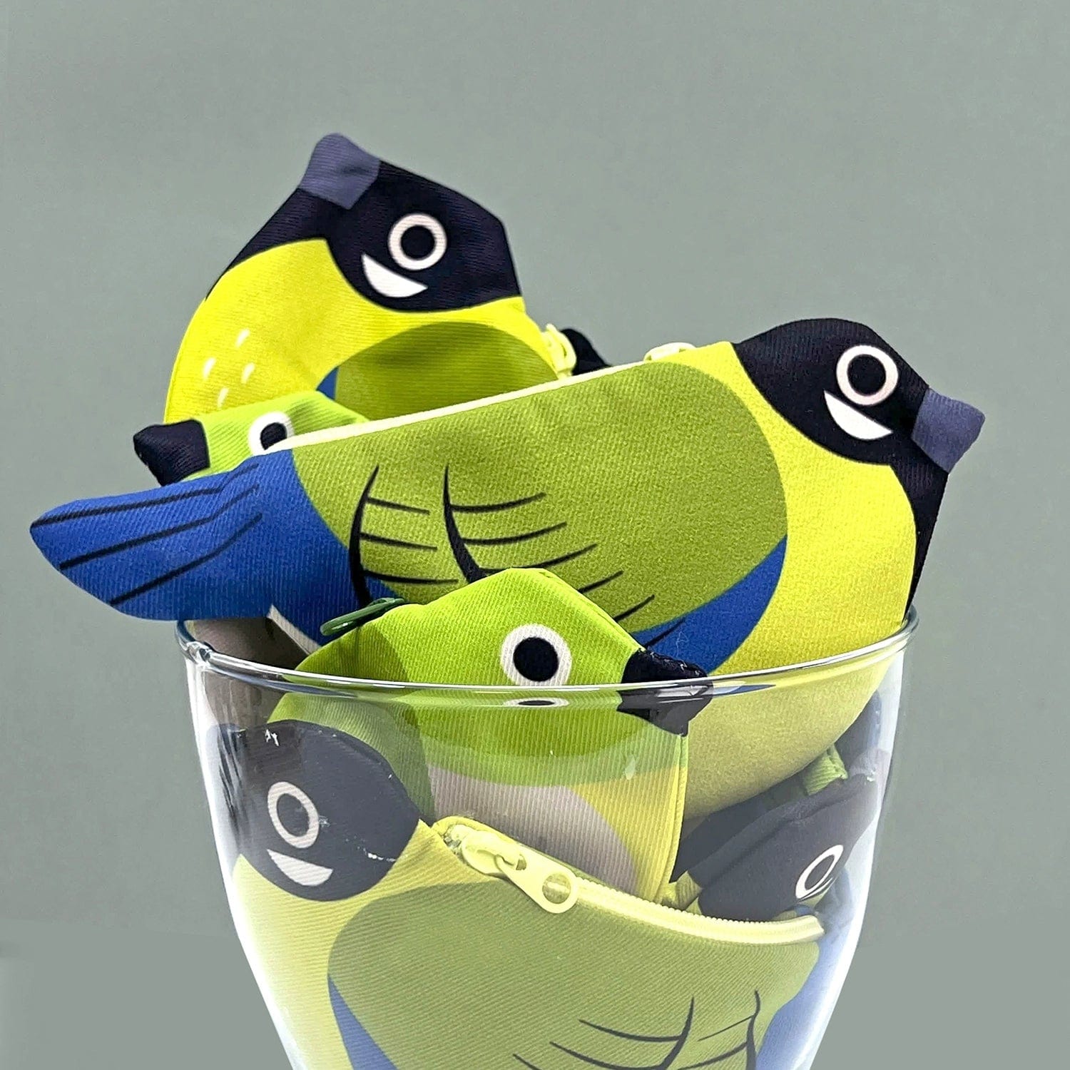 Chickadee Zipper Coin Purse | NueShiny&PIPIZU