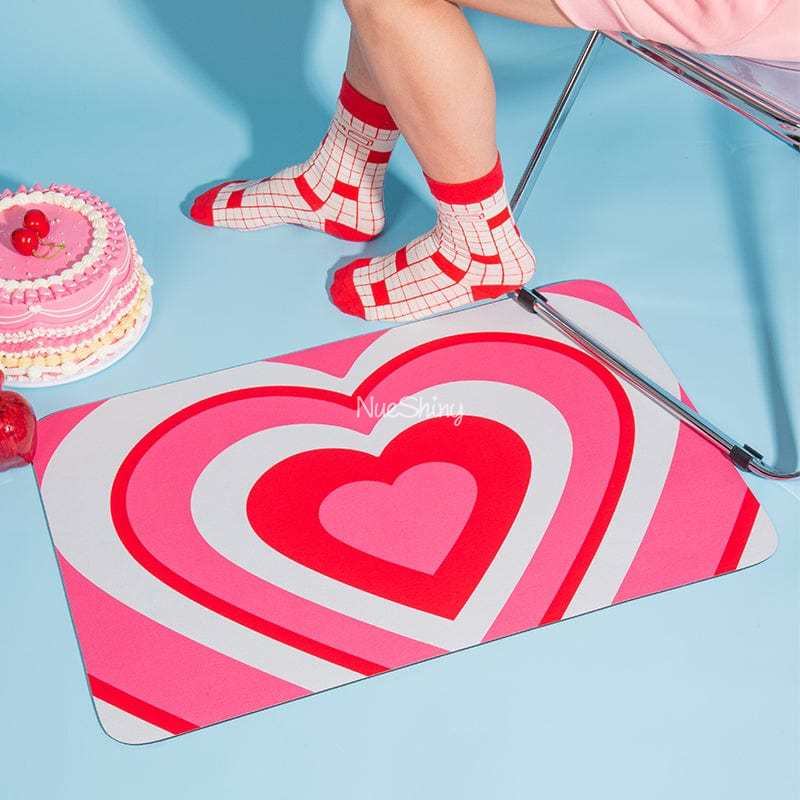 Heart Wave Innovative Quick Dry Bath Mat丨NueShiny- Free Shipping