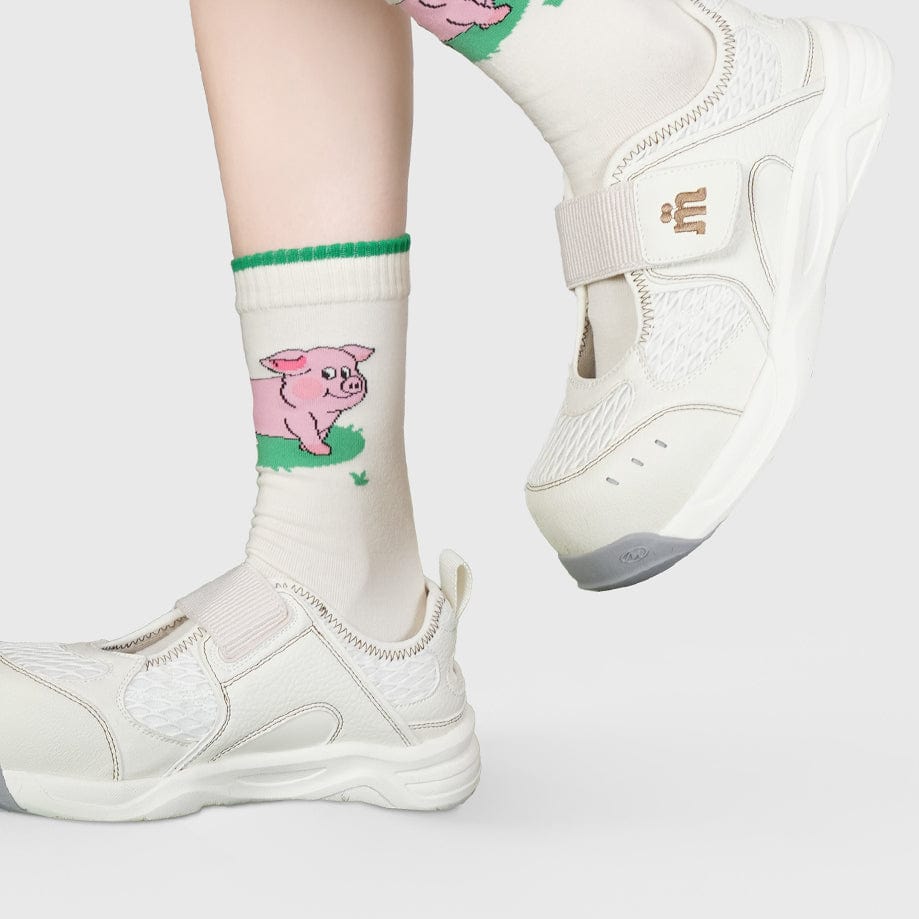 3-Pack Super Pig Mid-Crew Socks | NueShiny