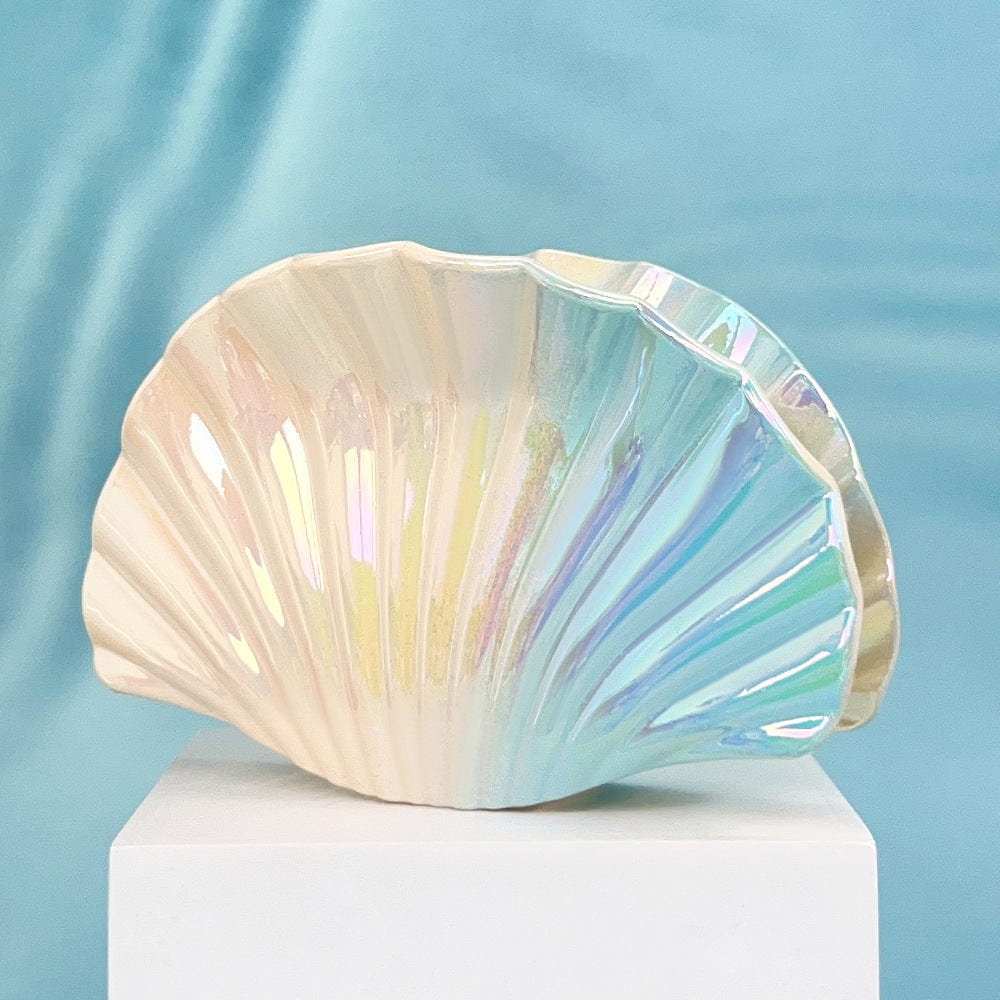 Gradient Blue Shell Hair Claw Clips | NueShiny