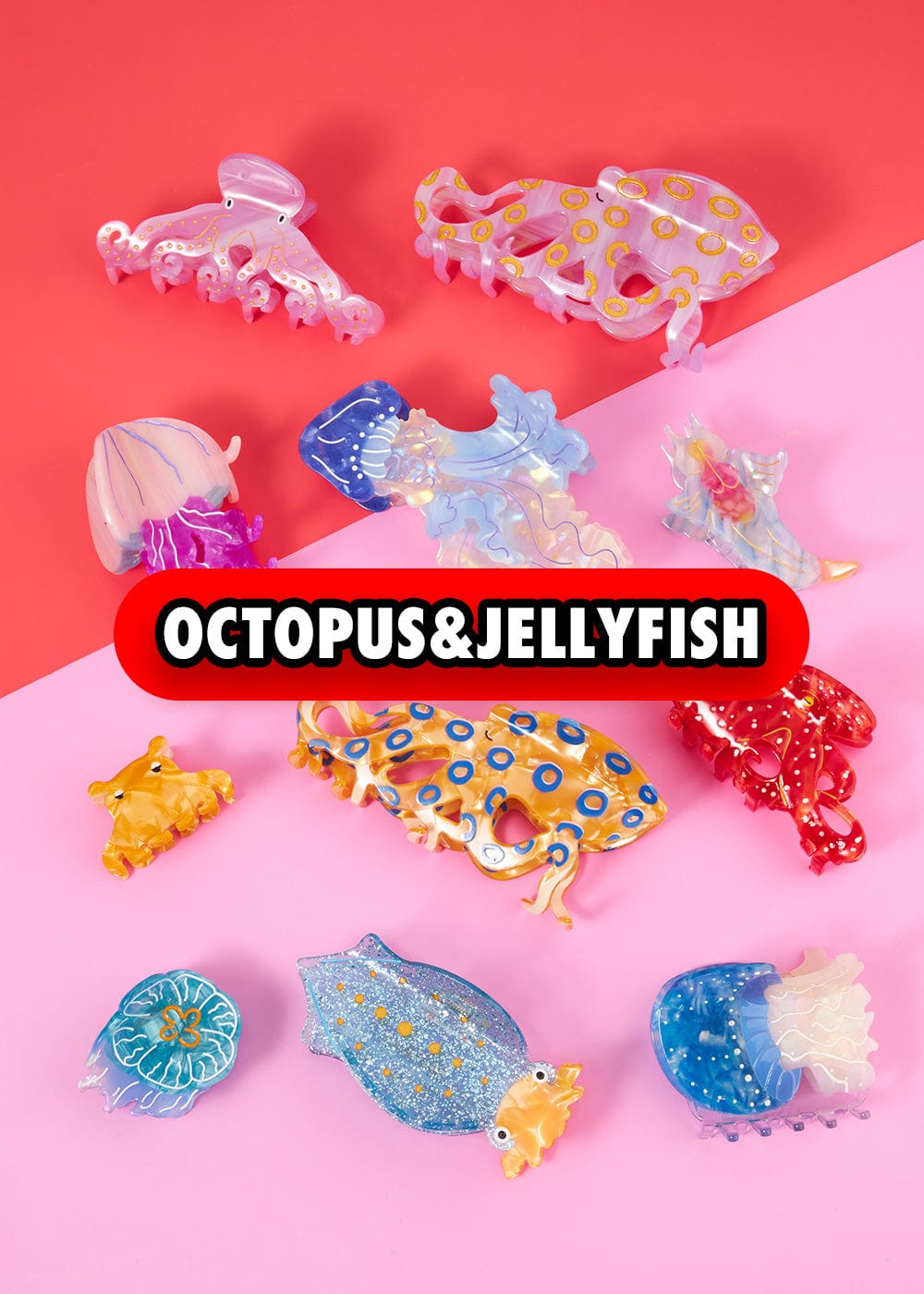 Nueshiny Newest Creative Hair Claw Clips