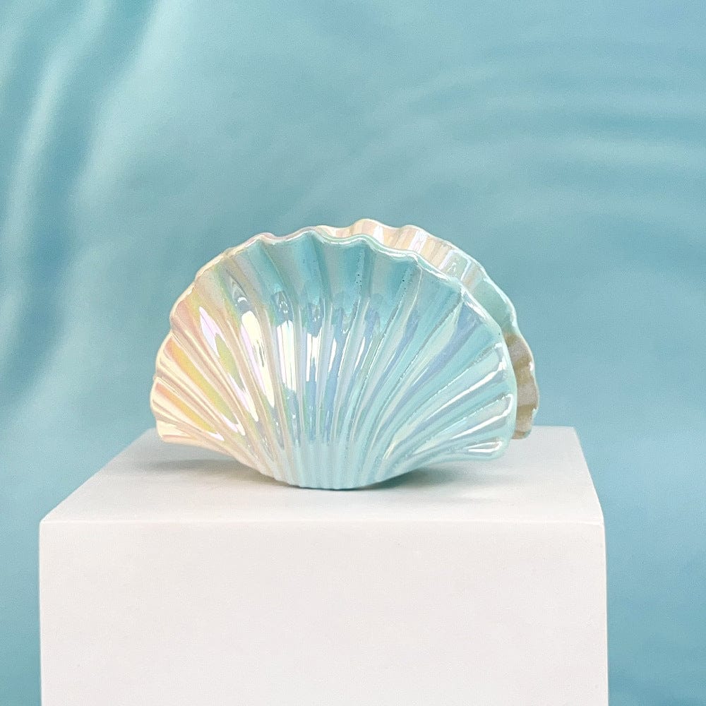 Gradient Blue Shell Hair Claw Clips | NueShiny