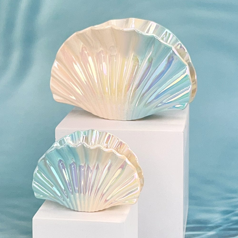 Gradient Blue Shell Hair Claw Clips | NueShiny