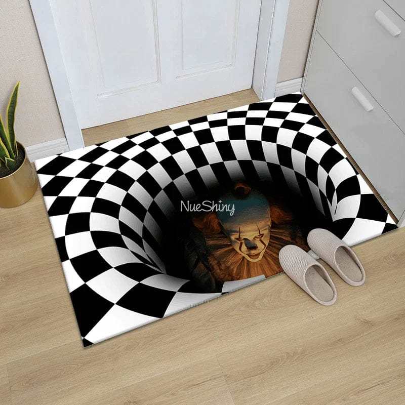 Halloween Spooky 3D joker Room Duick Dry Mat丨NueShiny- Free Shipping
