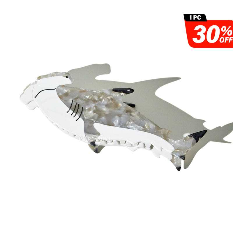 Jumbo Hammerhead Shark Hair Claw Clips丨NueShiny