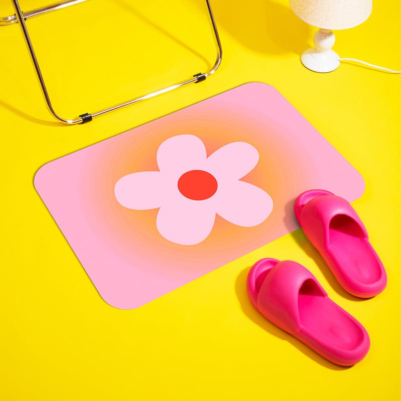 Flower Power Innovative Quick Dry Bath Mat丨NueShiny- Free Shipping
