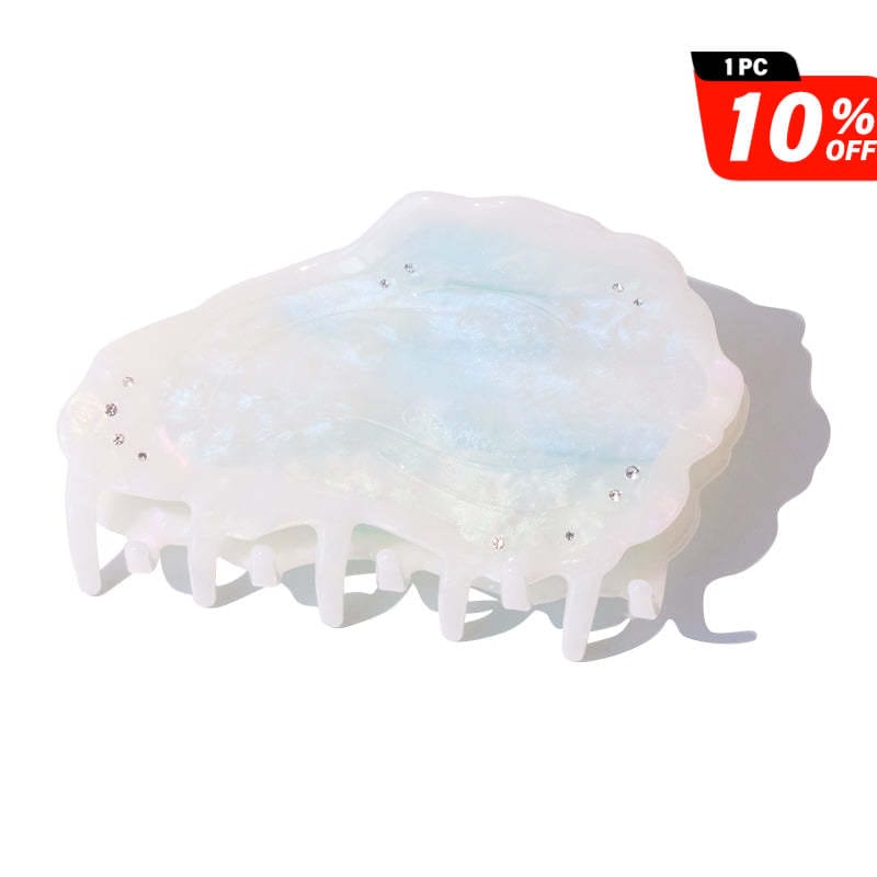 Large Blue Oyster Hair Claw Clips | NueShiny & Gia Gia