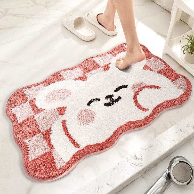 Cute Rabbit Door Carpet丨NueShiny- Free Shipping