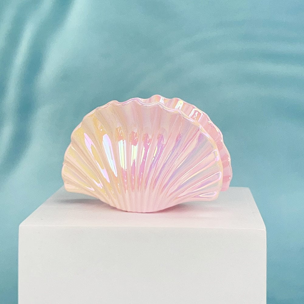 Gradient Yellow-Pink Shell Hair Claw Clips | NueShiny