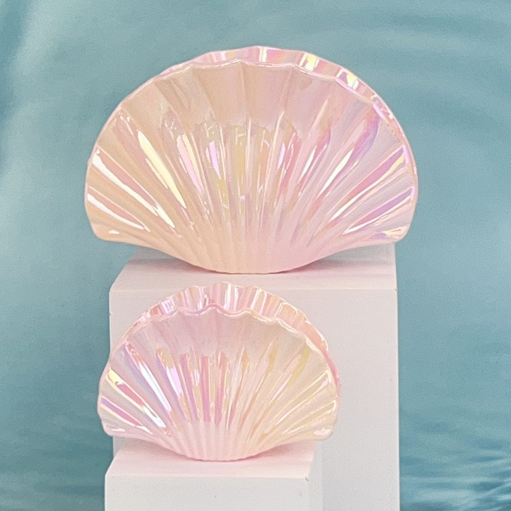 Gradient Yellow-Pink Shell Hair Claw Clips | NueShiny