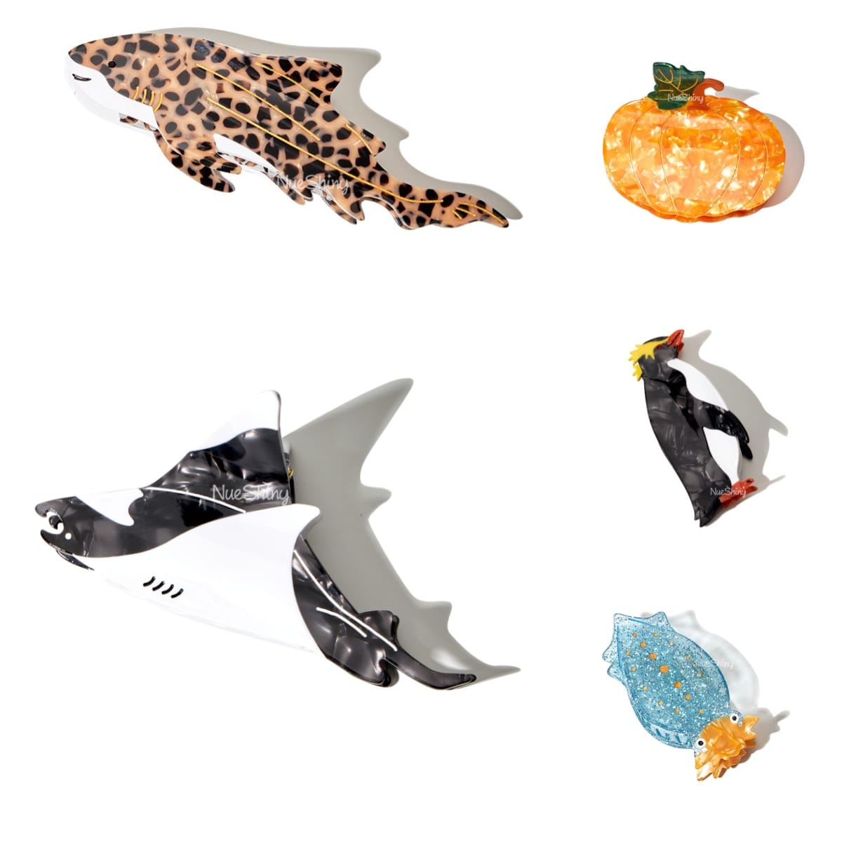 Soothe Tidewhisper Collection Hair Claw Clip Set