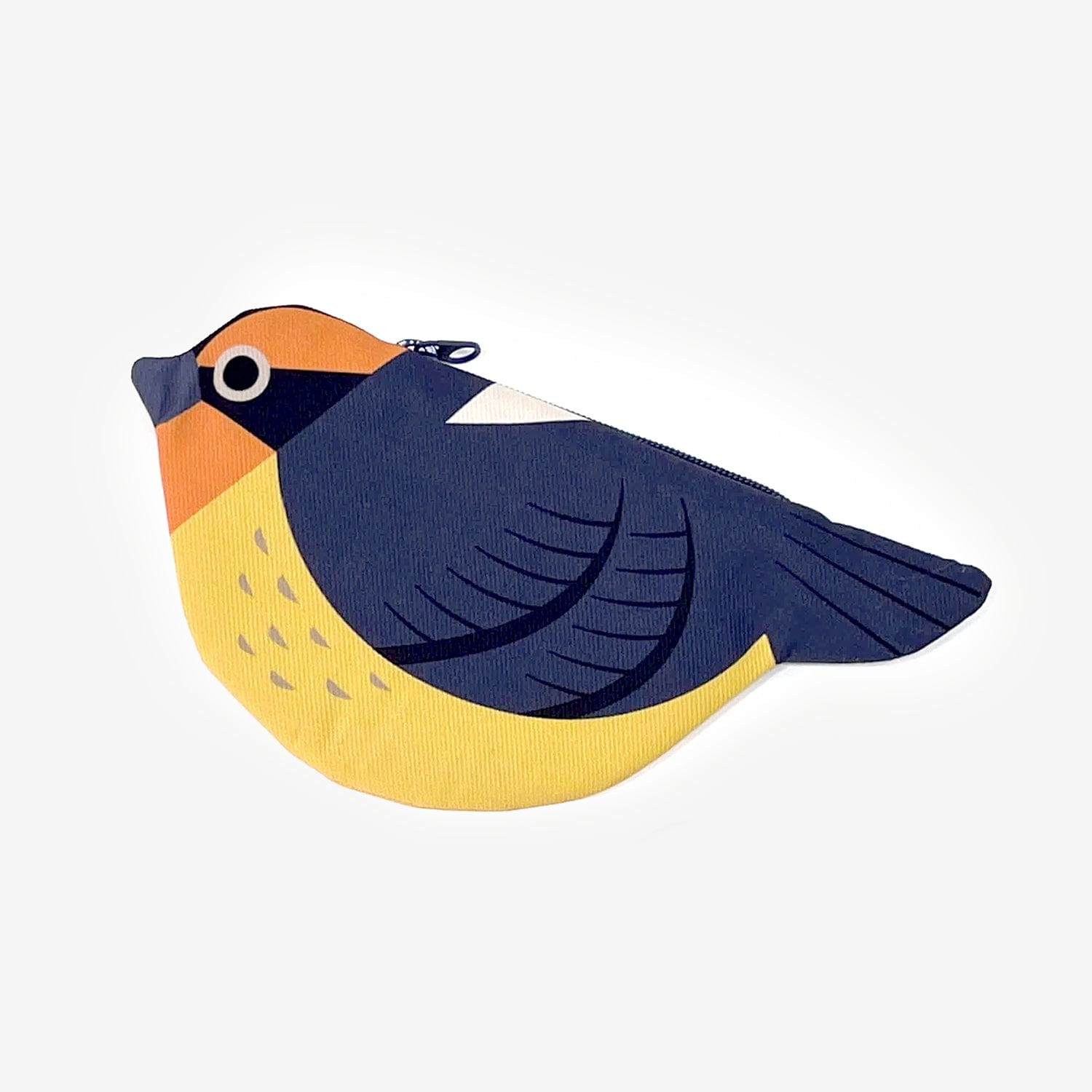 Shrike (Blue & Yellow) Zipper Coin Purse | NueShiny&PIPIZU