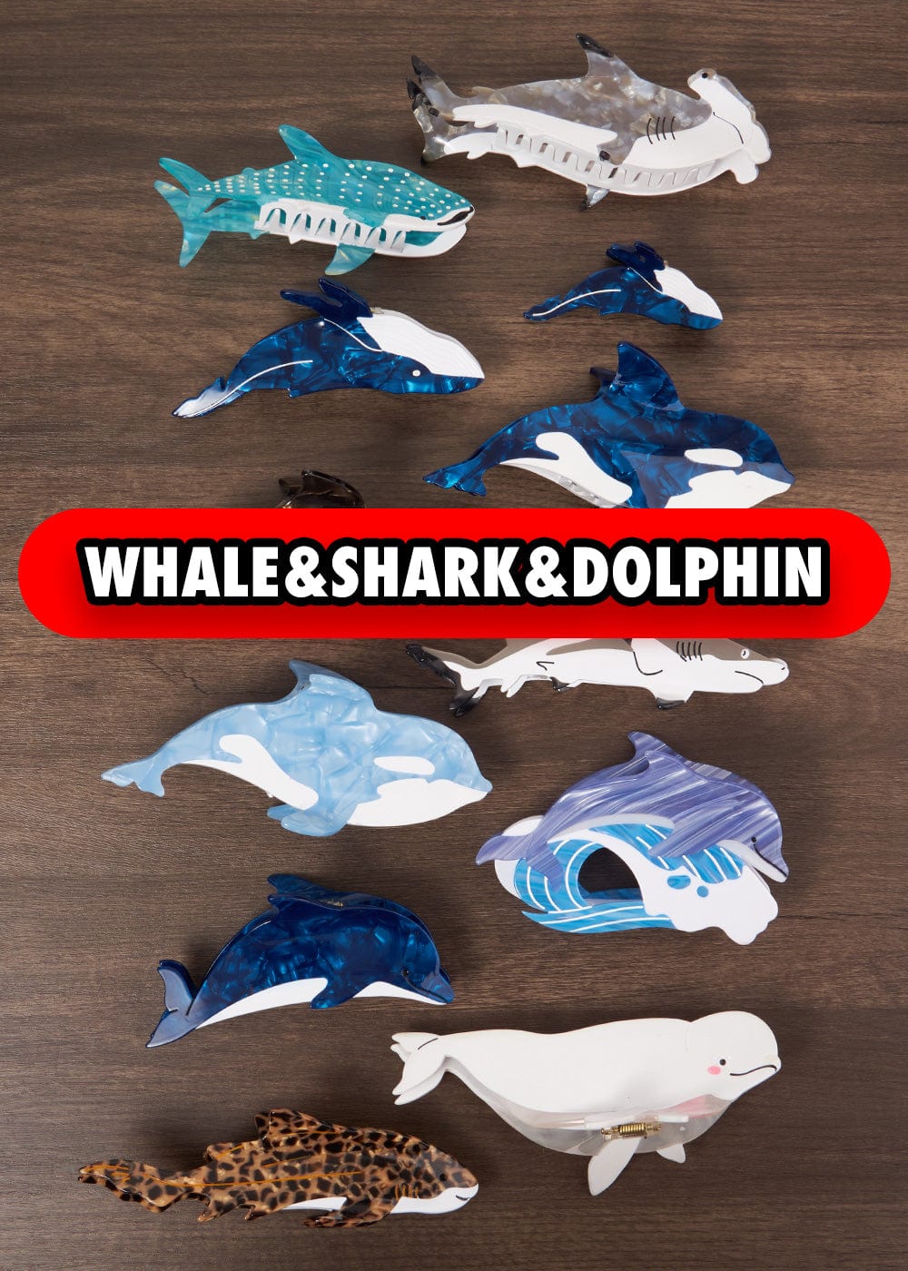 Nueshiny Newest Creative Hair Claw Clips