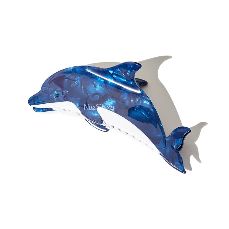 Jumbo Dolphin Hair Claw Clips | NueShiny