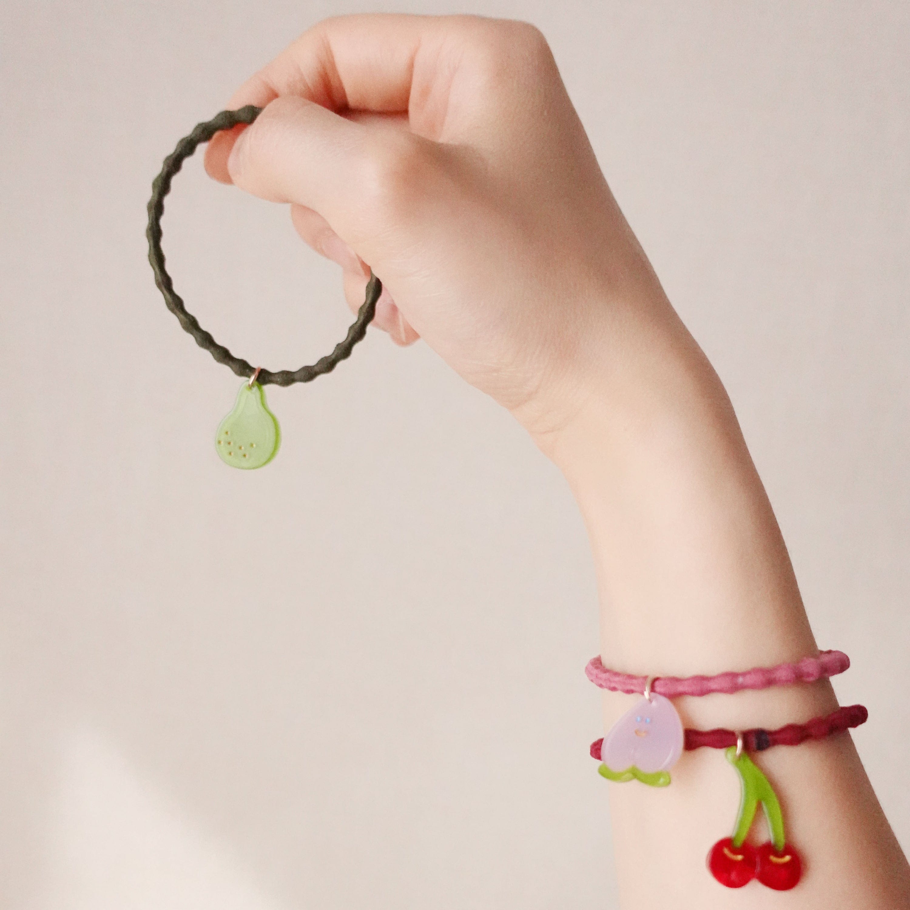 Pear Hair Scrunchie  | NueShiny & CLOUDY YUJIE