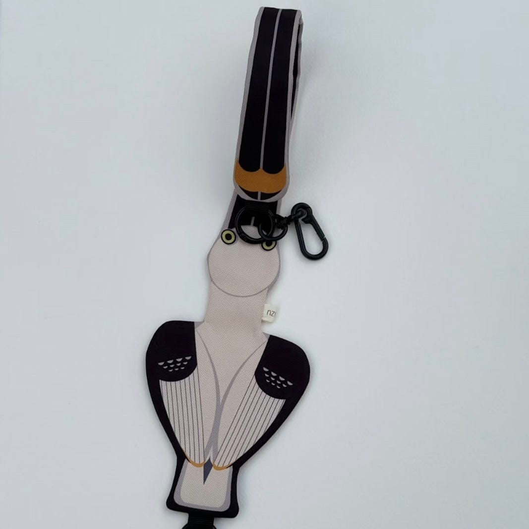 Black-faced Spoonbill Wrist Strap | NueShiny & PIPIZU