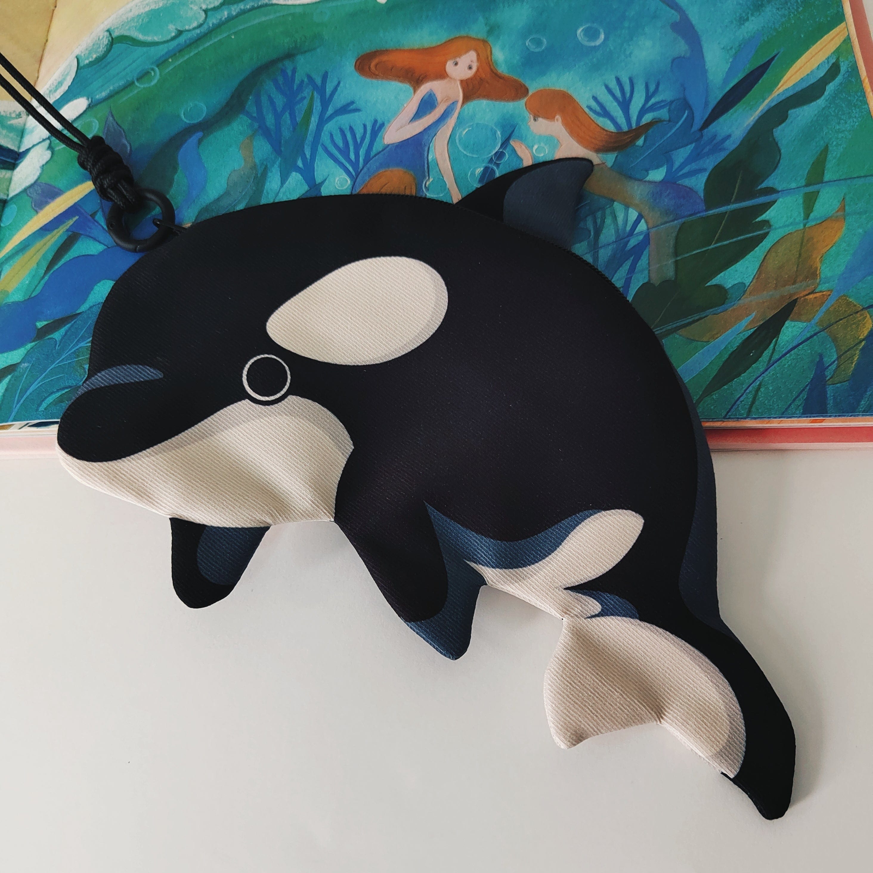 Orca Drawstring Bag | NueShiny & PIPIZU