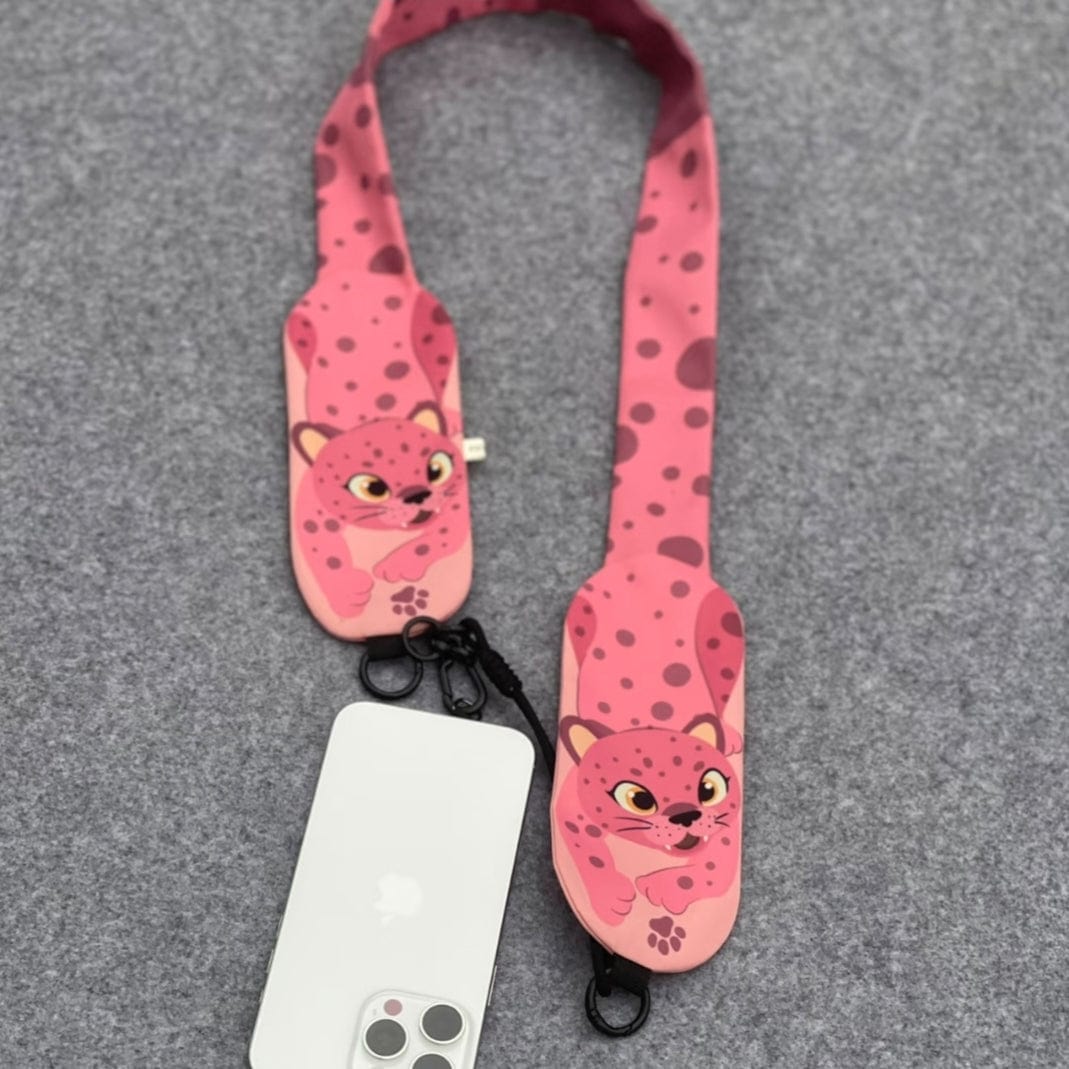 Pink Panther Crossbody Phone Strap | NueShiny & PIPIZU
