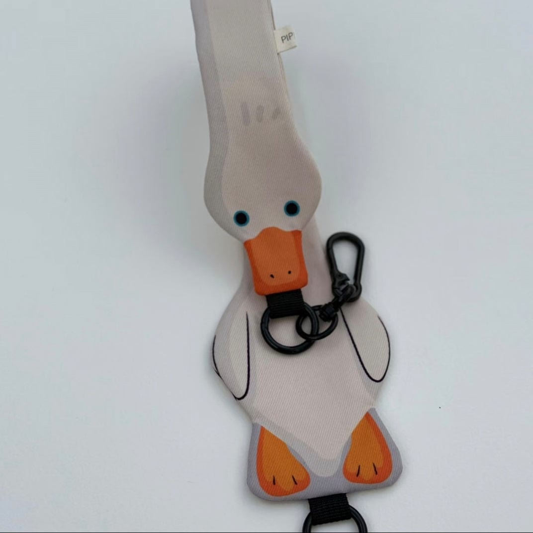 Encouraging Duck  Wrist Strap | NueShiny & PIPIZU