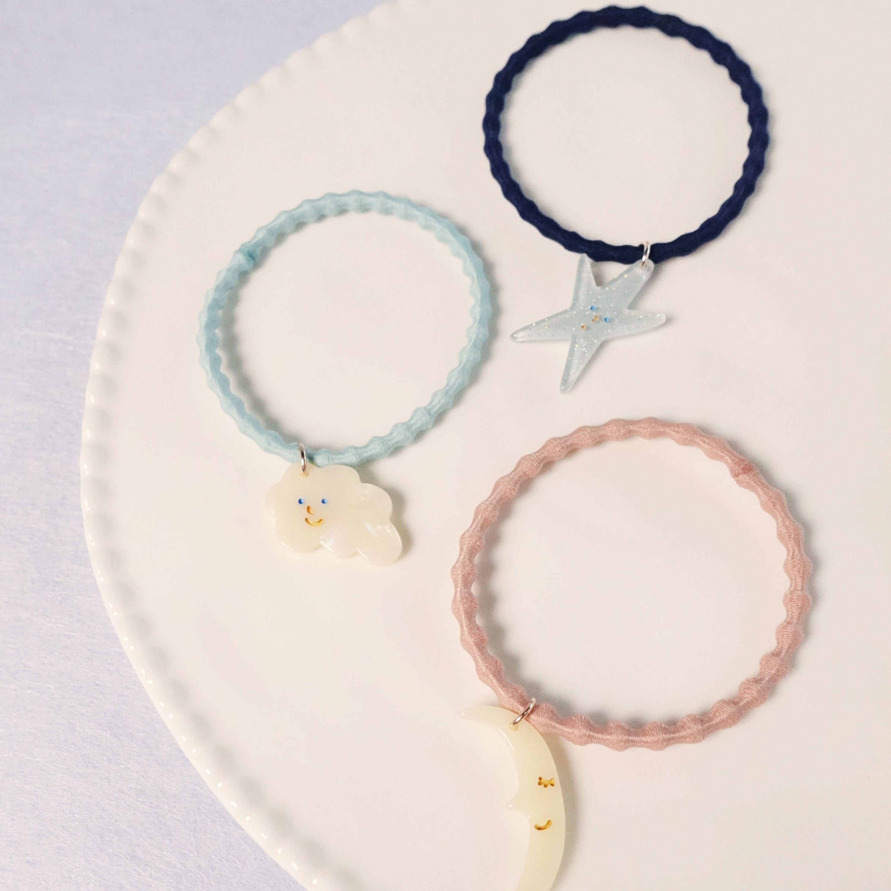 Moon Hair Scrunchie  | NueShiny & CLOUDY YUJIE