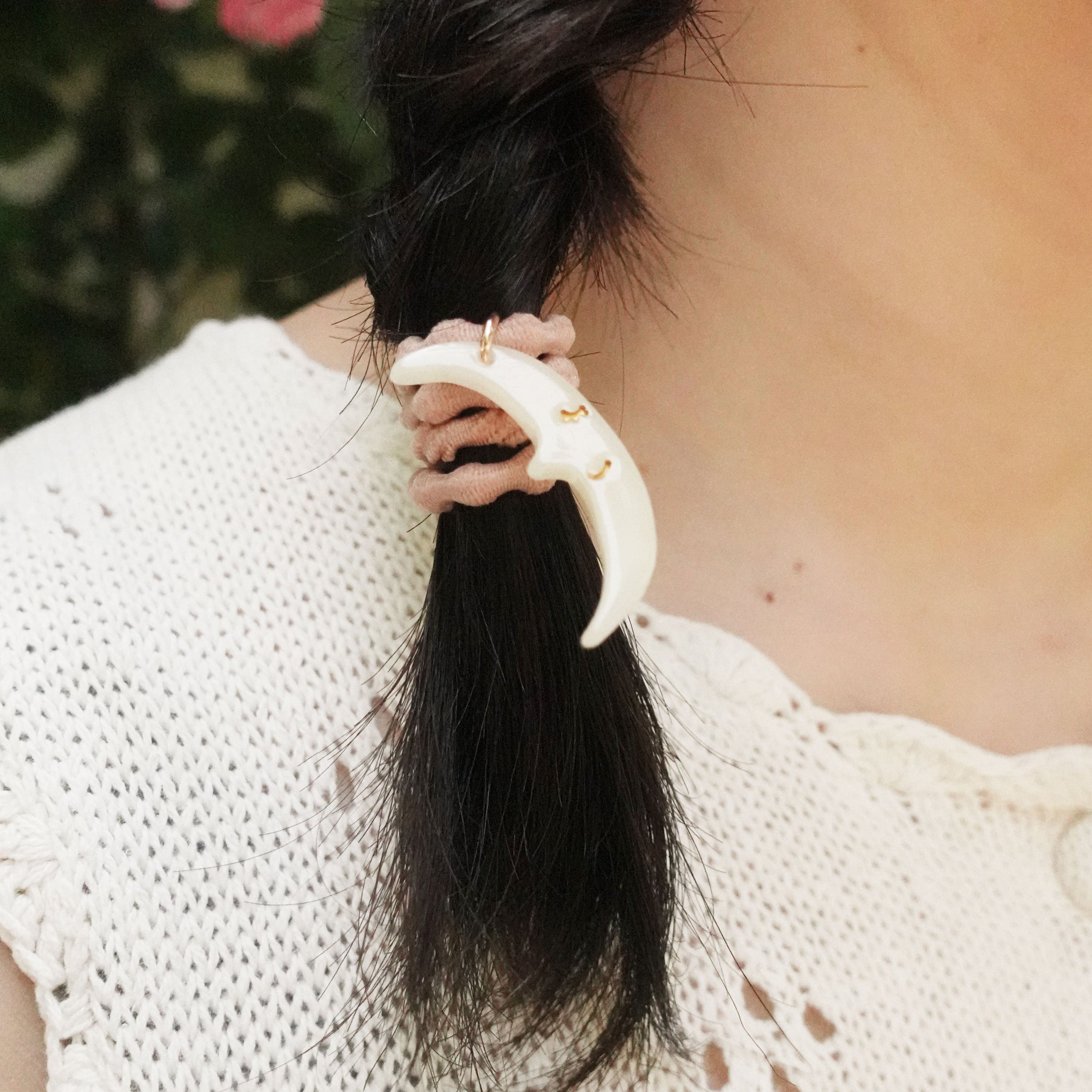 Moon Hair Scrunchie  | NueShiny & CLOUDY YUJIE