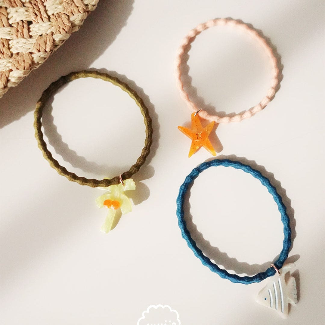 Tropical Fish Hair Scrunchie  | NueShiny & CLOUDY YUJIE