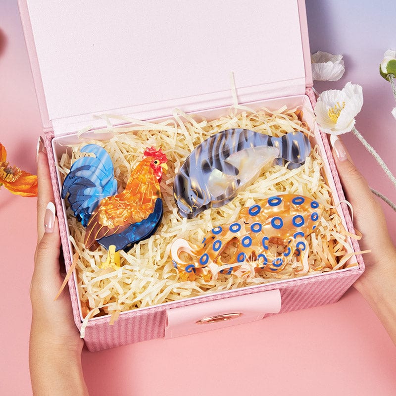 Octo, Manatee & Rooster: The Wild Pact 3 Pcs Gift Set | NueShiny