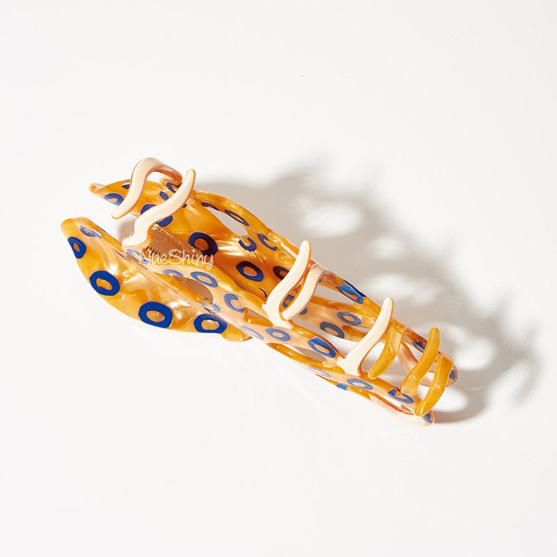 Jumbo Blue-Ringed Octopus Hair Claw丨NueShiny