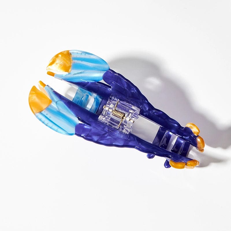 Jumbo France Blue Lobster Hair Claw丨NueShiny