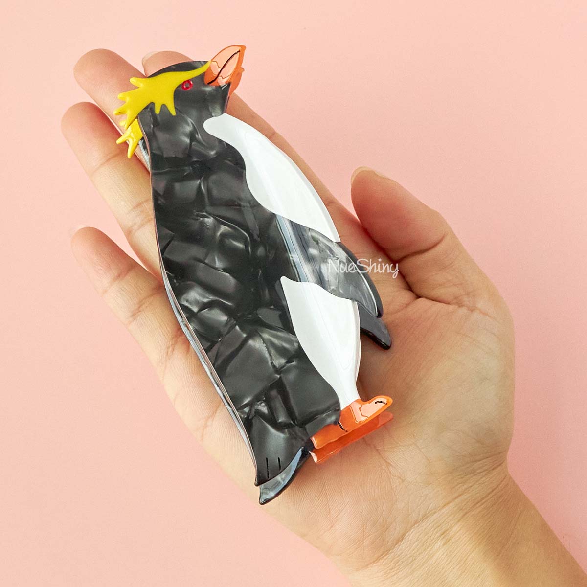 Jumbo Erect-crested Penguin Hair Claw丨NueShiny