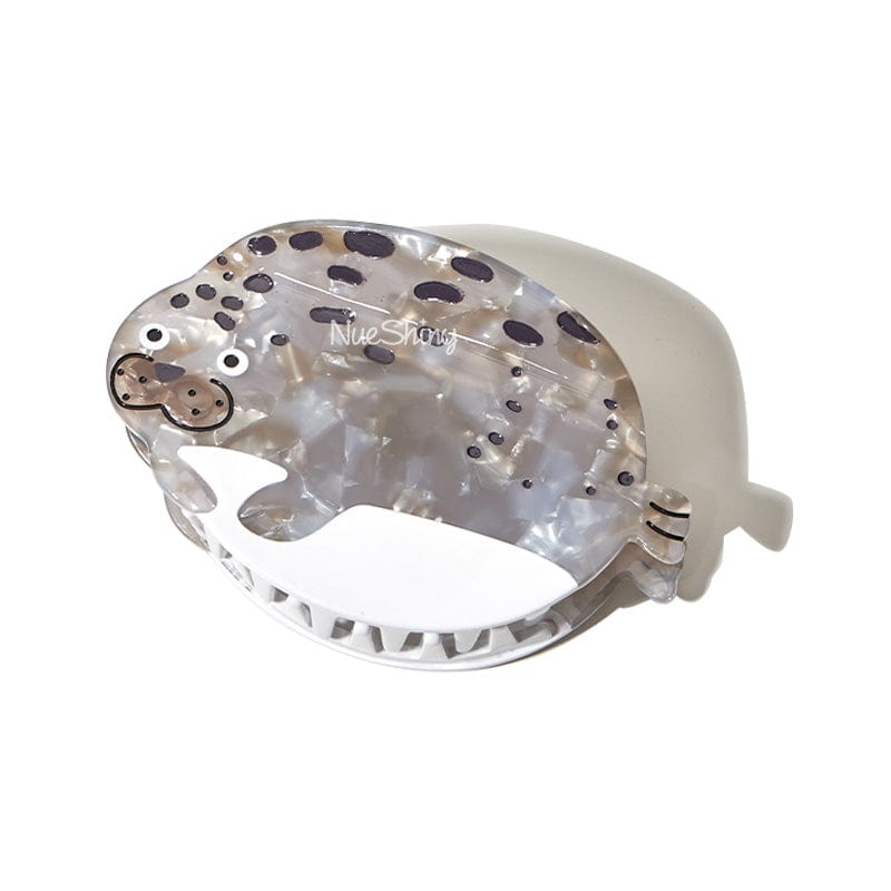 Large Roundy the Seal Hair Claw | NueShiny