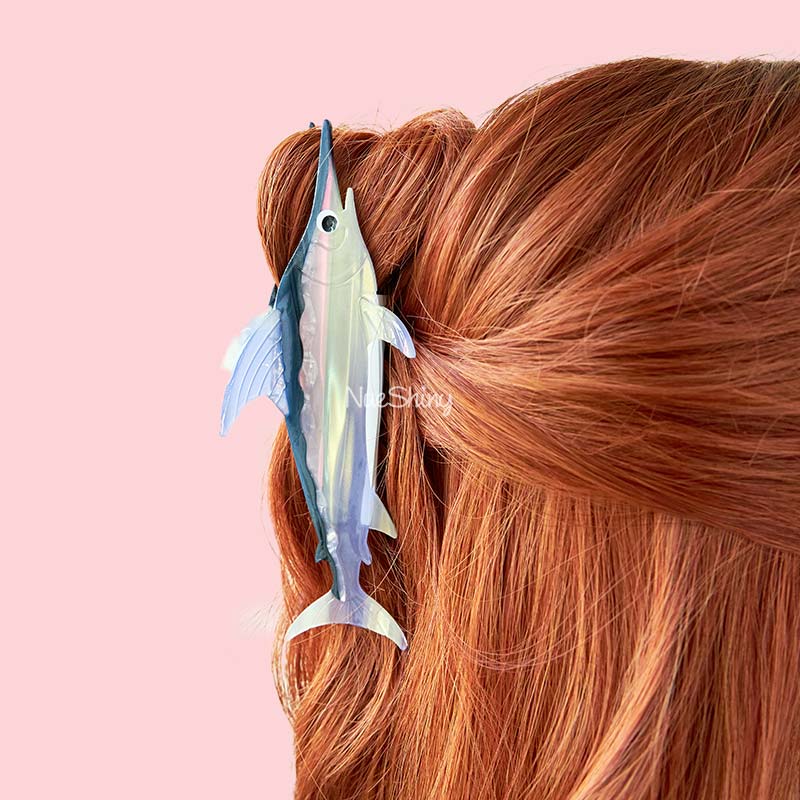 Jumbo Swordfish Hair Claw | Nueshiny