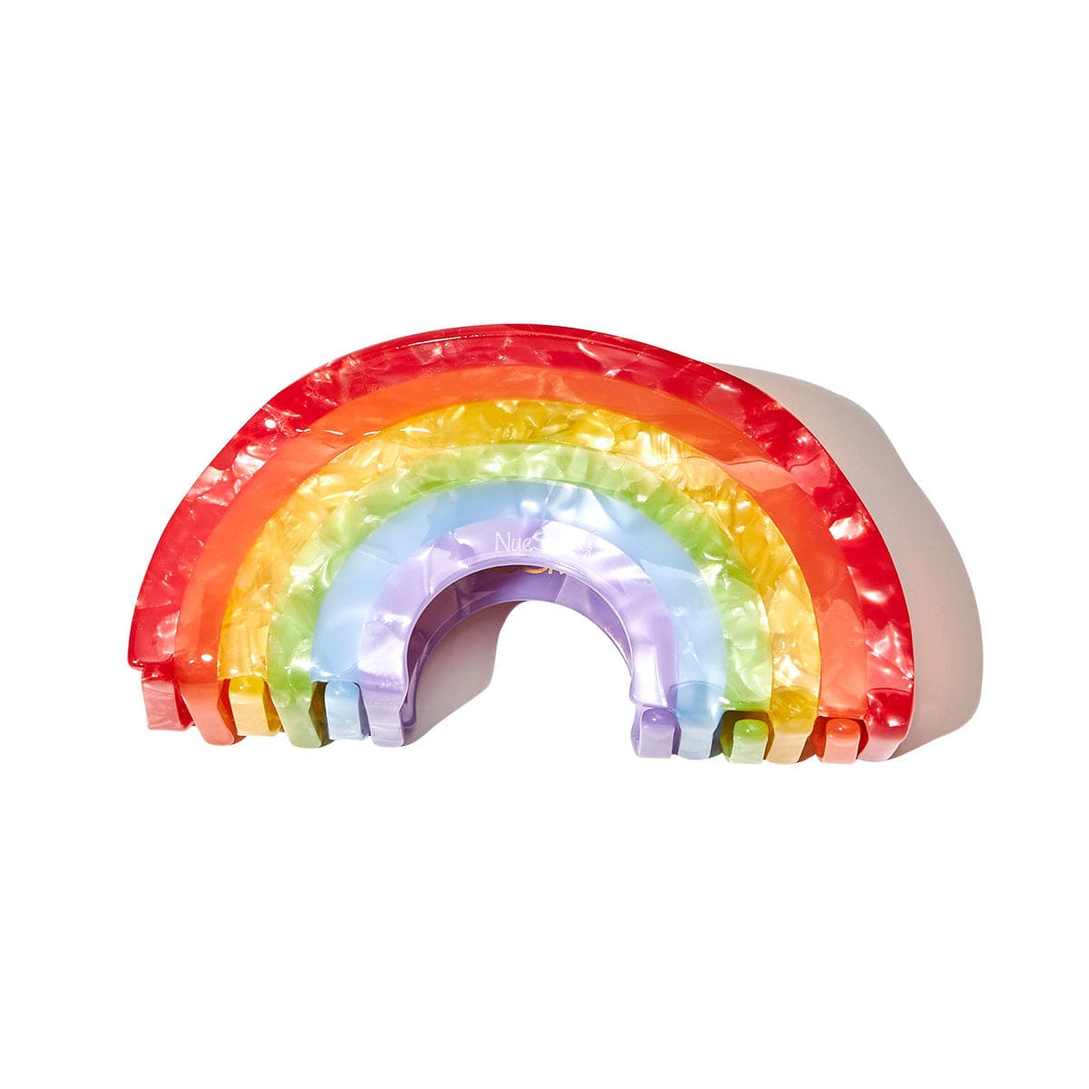 Large Rainbow Hair Claw | Nueshiny