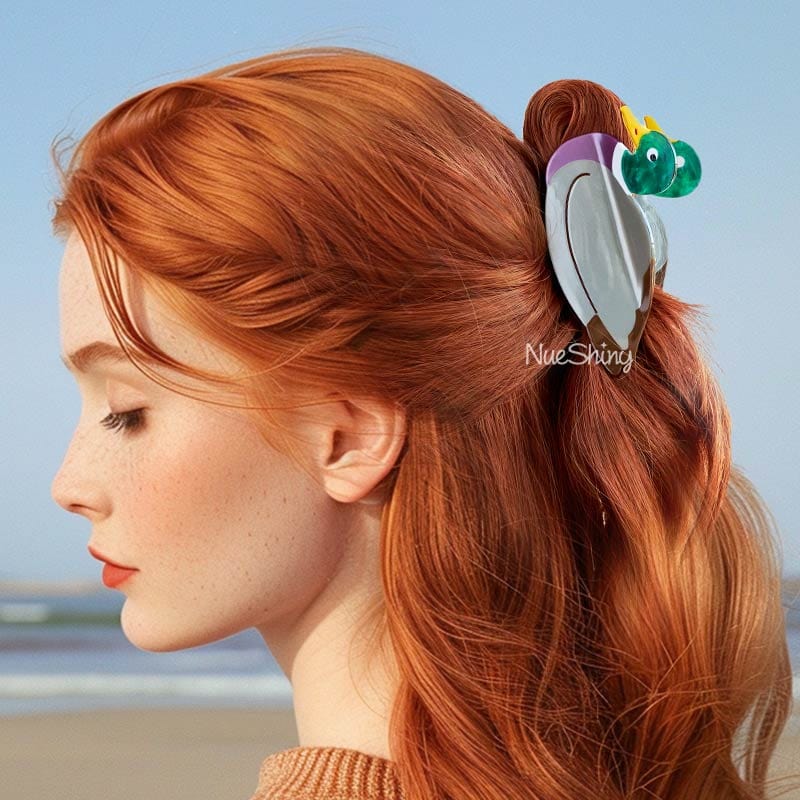 Large Mallards Hair Claw | Nueshiny