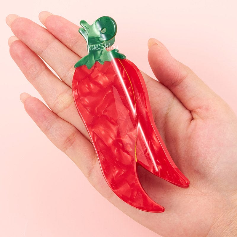 Large Chili Hair Claw Clips | NueShiny