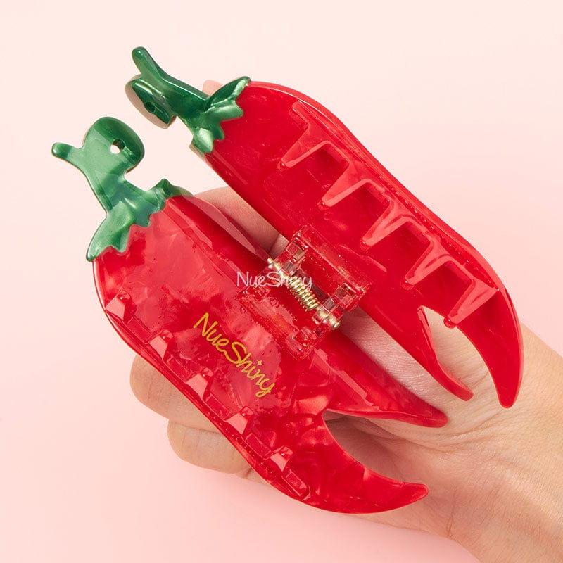 Large Chili Hair Claw Clips | NueShiny