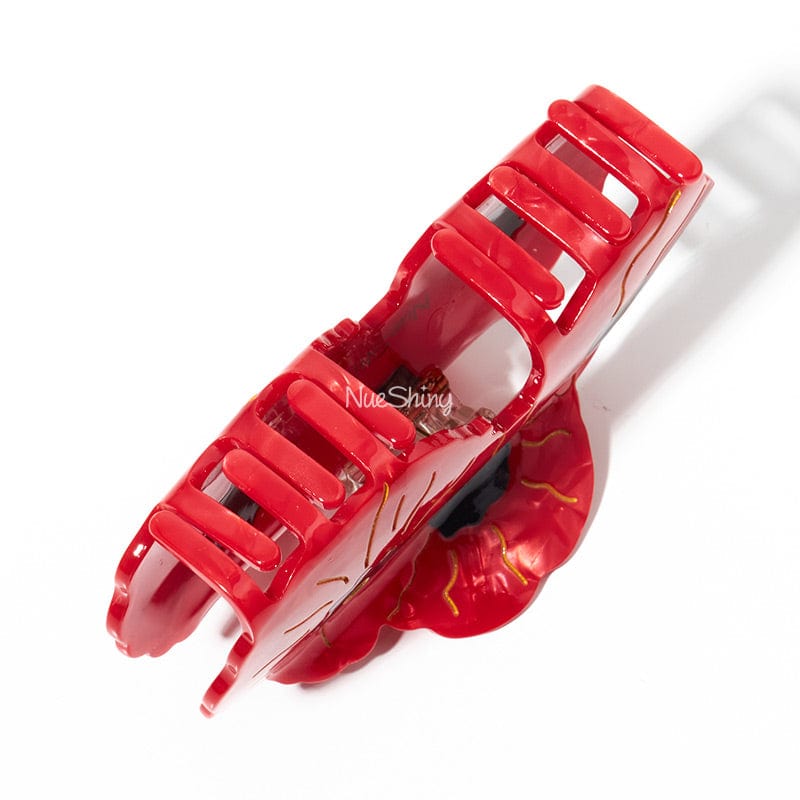 Large Poppies Hair Claw Clips| NueShiny