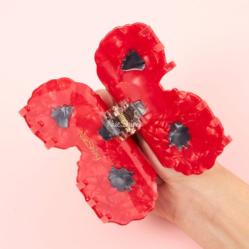 Large Poppies Hair Claw Clips| NueShiny