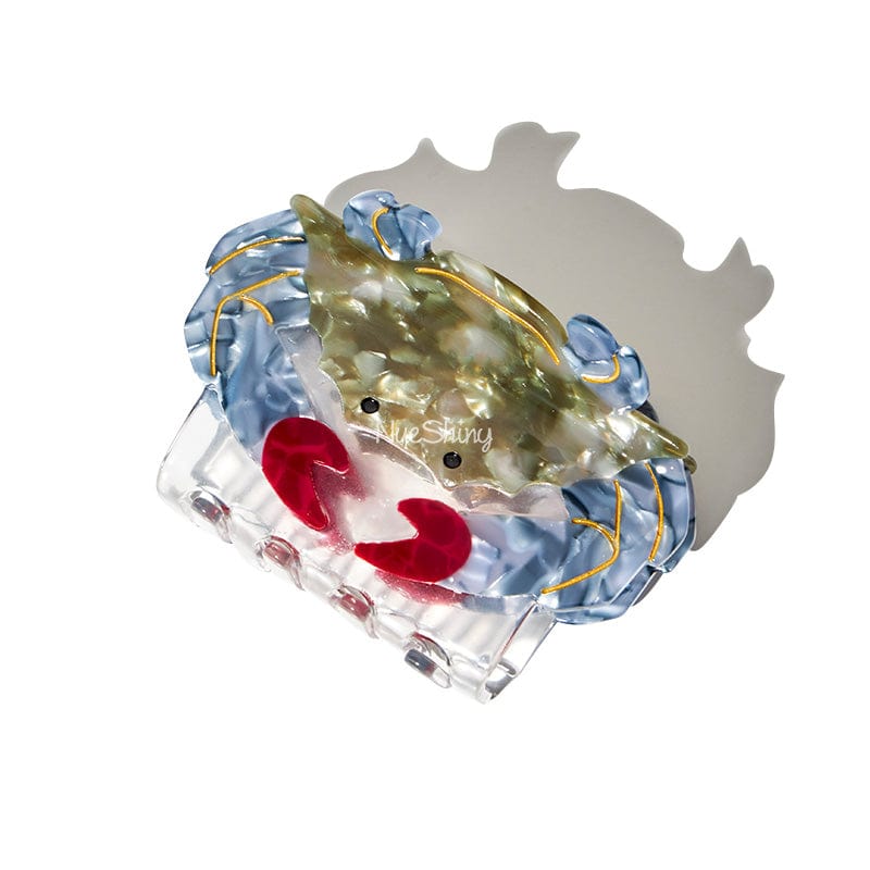 Medium Blue Crab Hair Claw | NueShiny