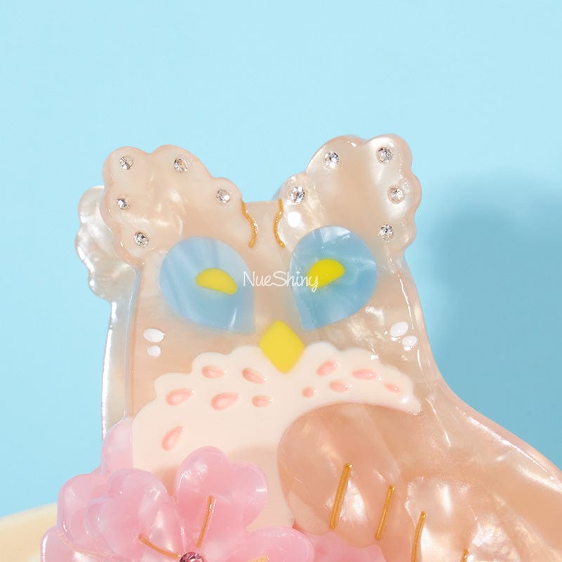 Large Owl Diamond Hair Claw Clips| NueShiny&JRP