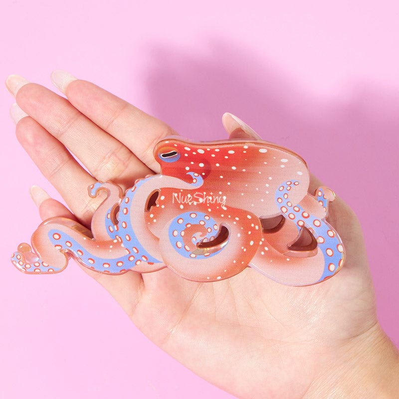 Jumbo Octopus Hair Claw Clips | NueShiny