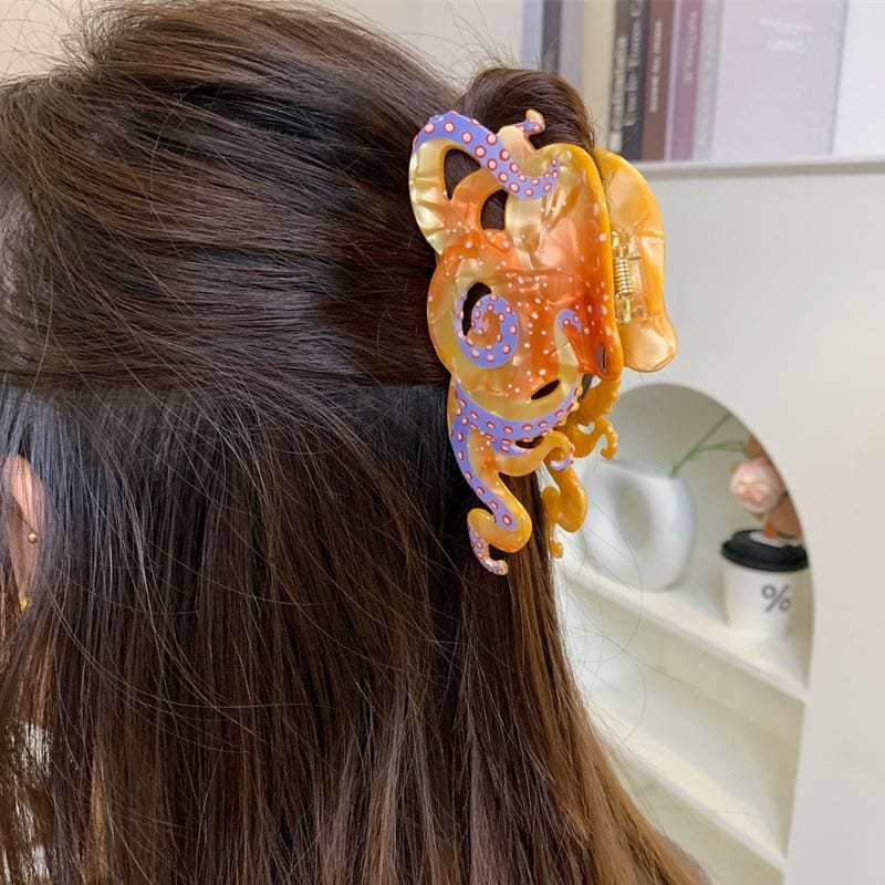 Colors Octopus Hair Claw Clips | NueShiny